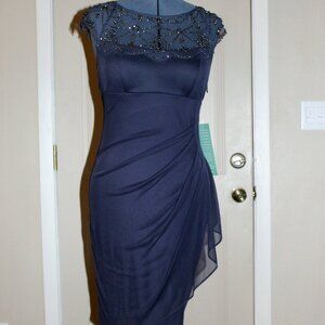 NWT Womans Size 8 Navy Blue Dress